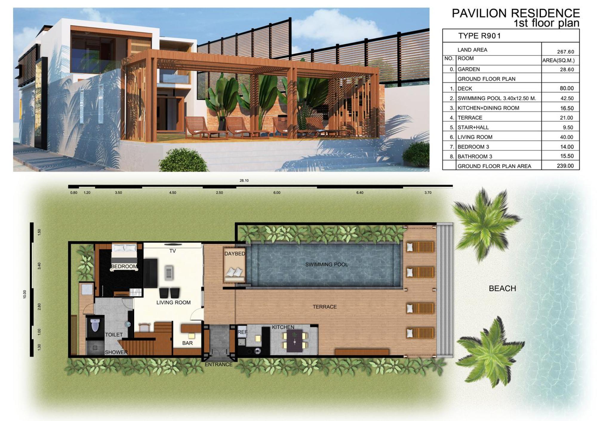 Pavilion Pool Residence Samui - Sha Extra Plus Lamai Beach  Rum bild